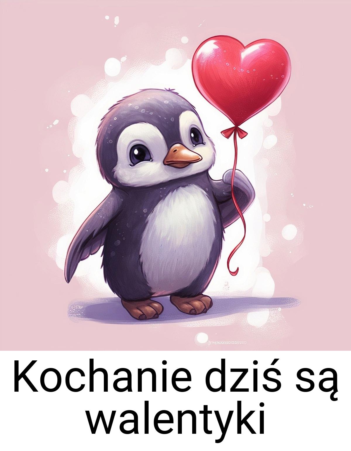 Kochanie dziś są walentyki