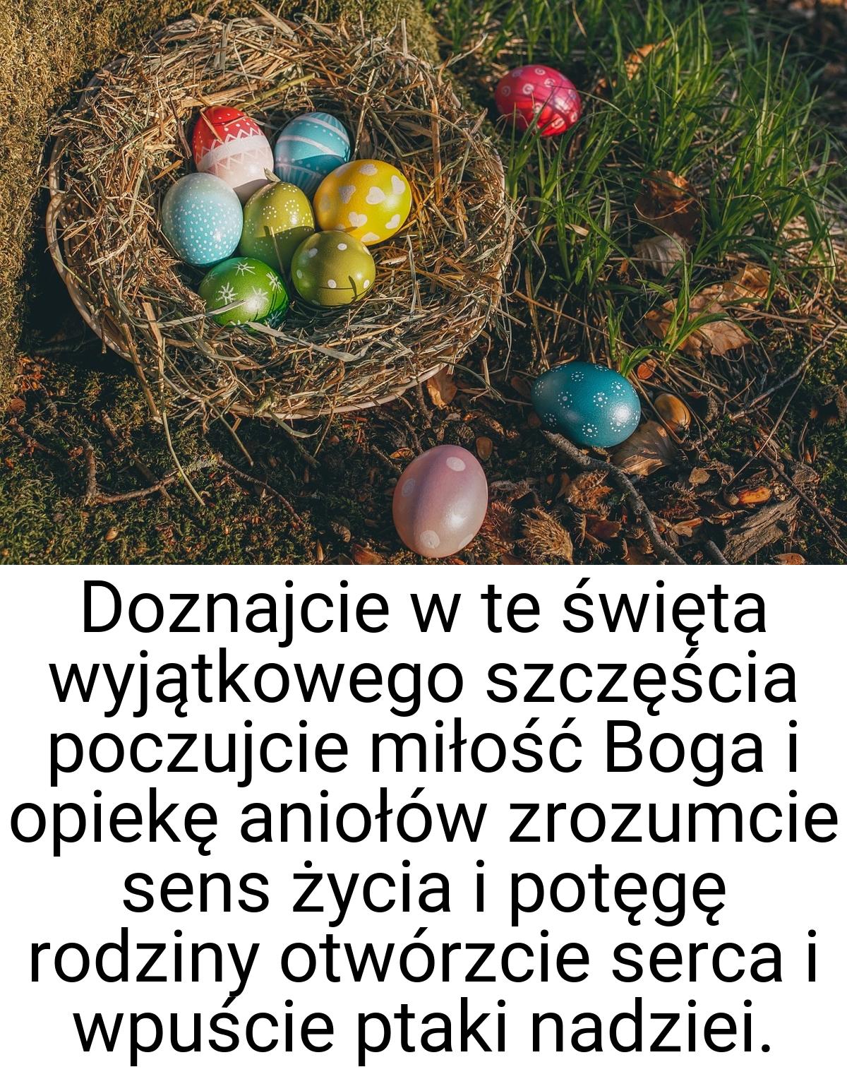 Doznajcie w te święta wyjątkowego szczęścia poczujcie