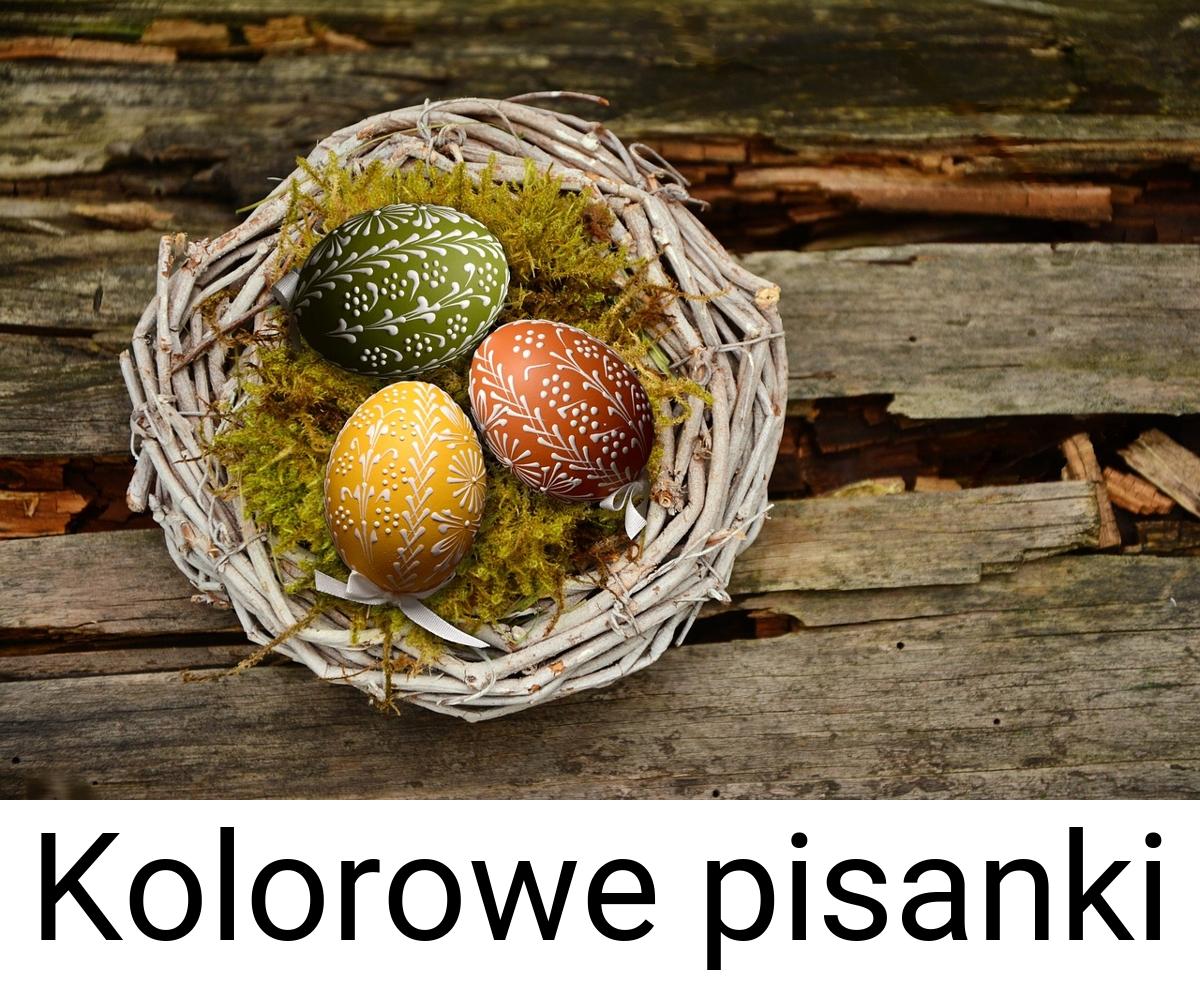 Kolorowe pisanki