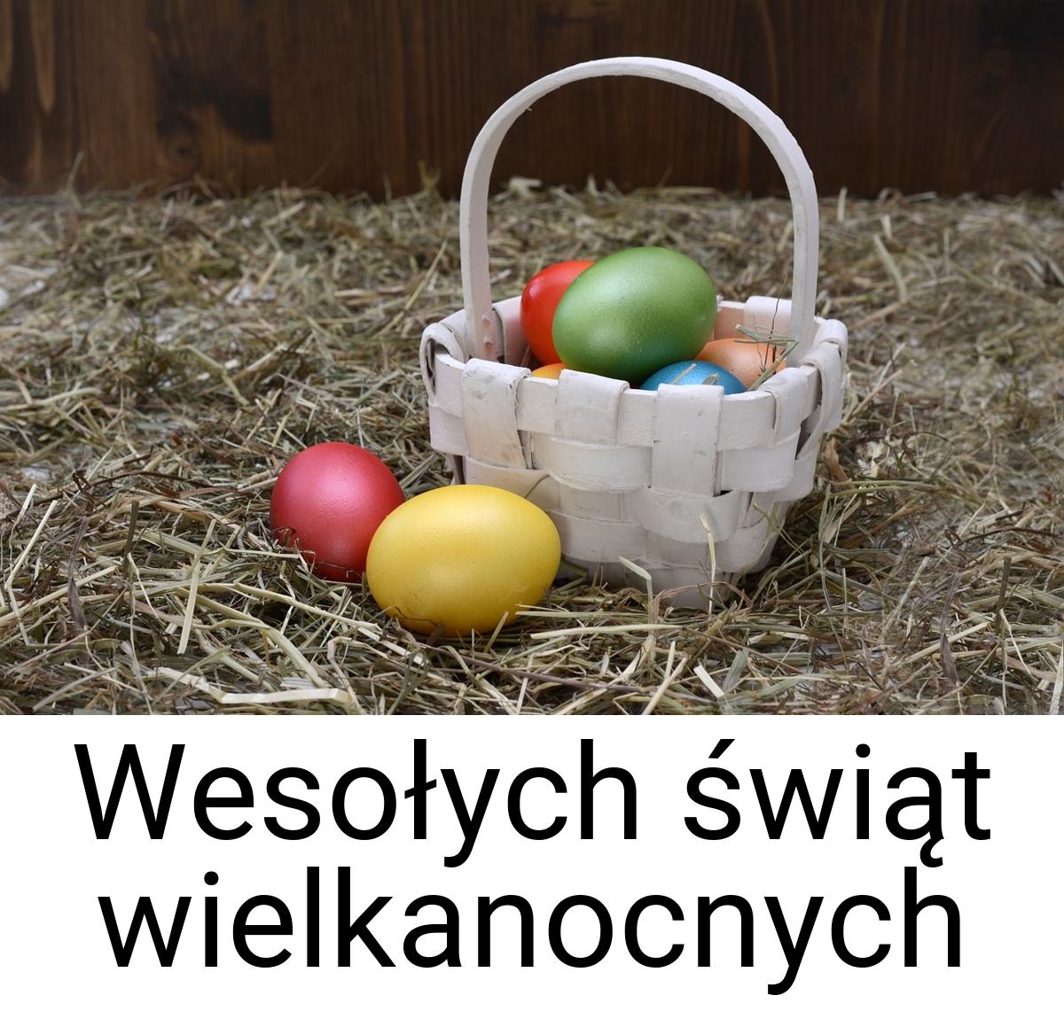 Wesołych świąt wielkanocnych