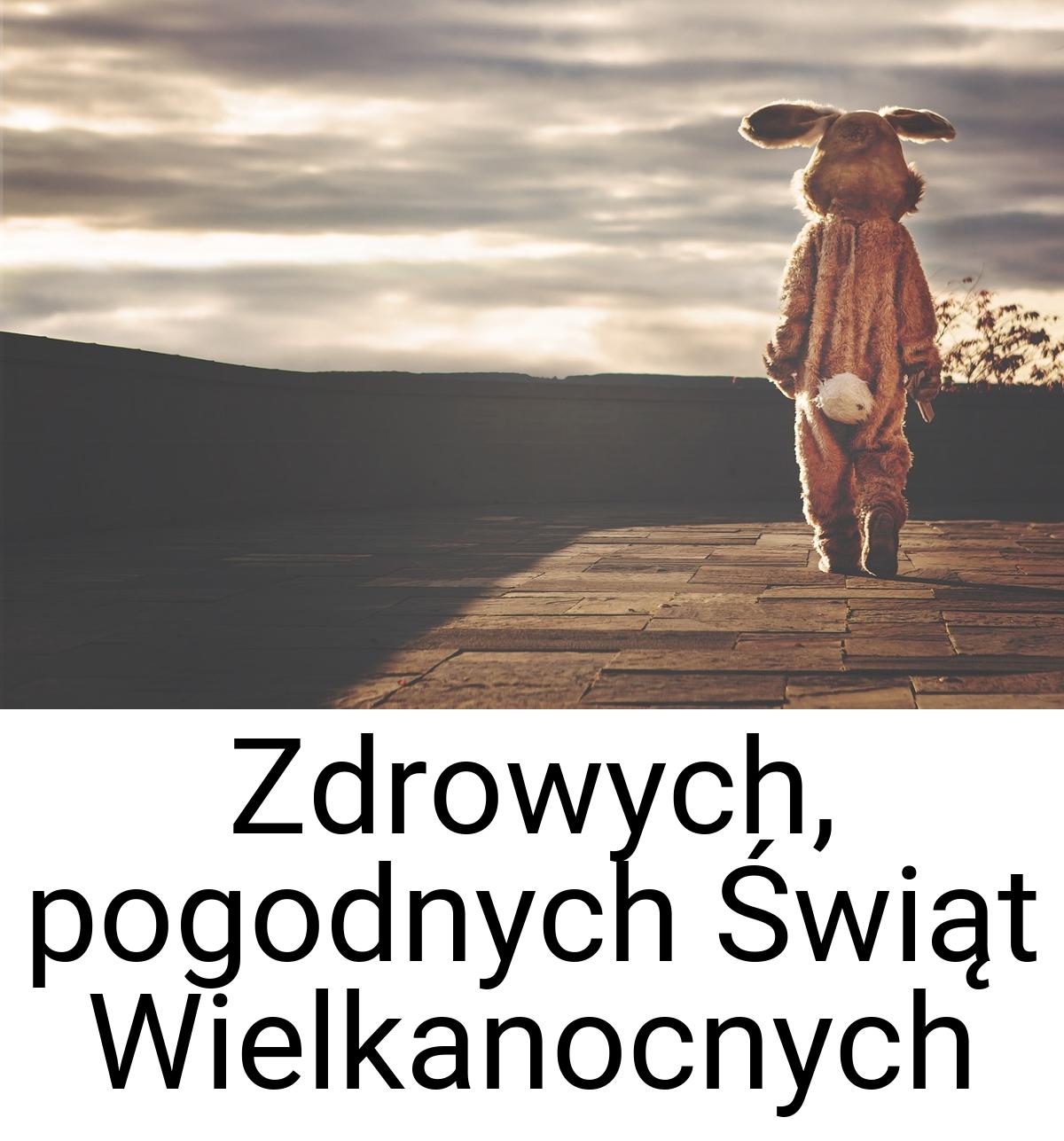 Zdrowych, pogodnych Świąt Wielkanocnych